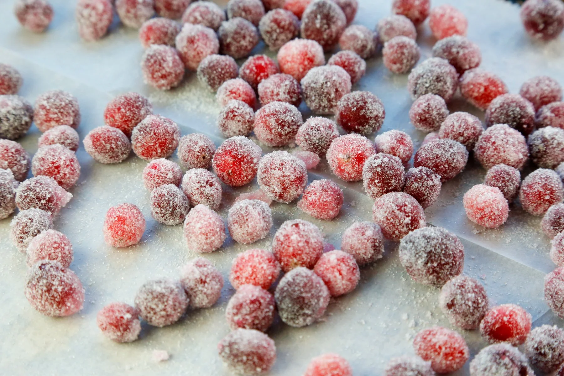Sugared Cranberries