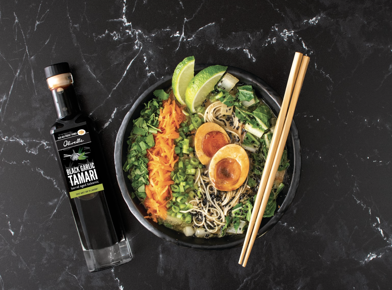 Umami Ramen with Tamari Marinated Eggs