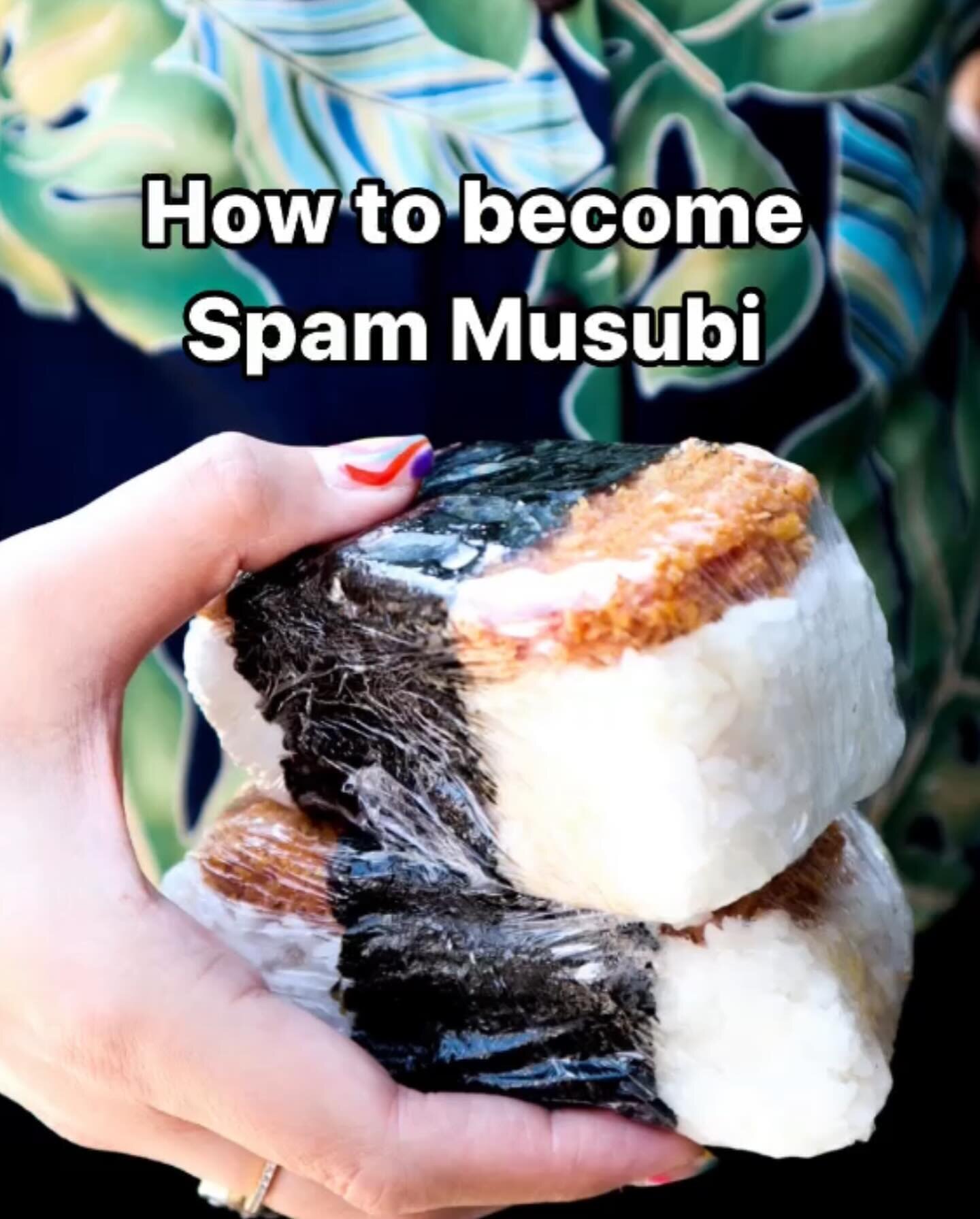 Intrusive thoughts 💭 made-to-order 🤙🏽 #spamkatsu #spamkatsumusubi #AlohaEats