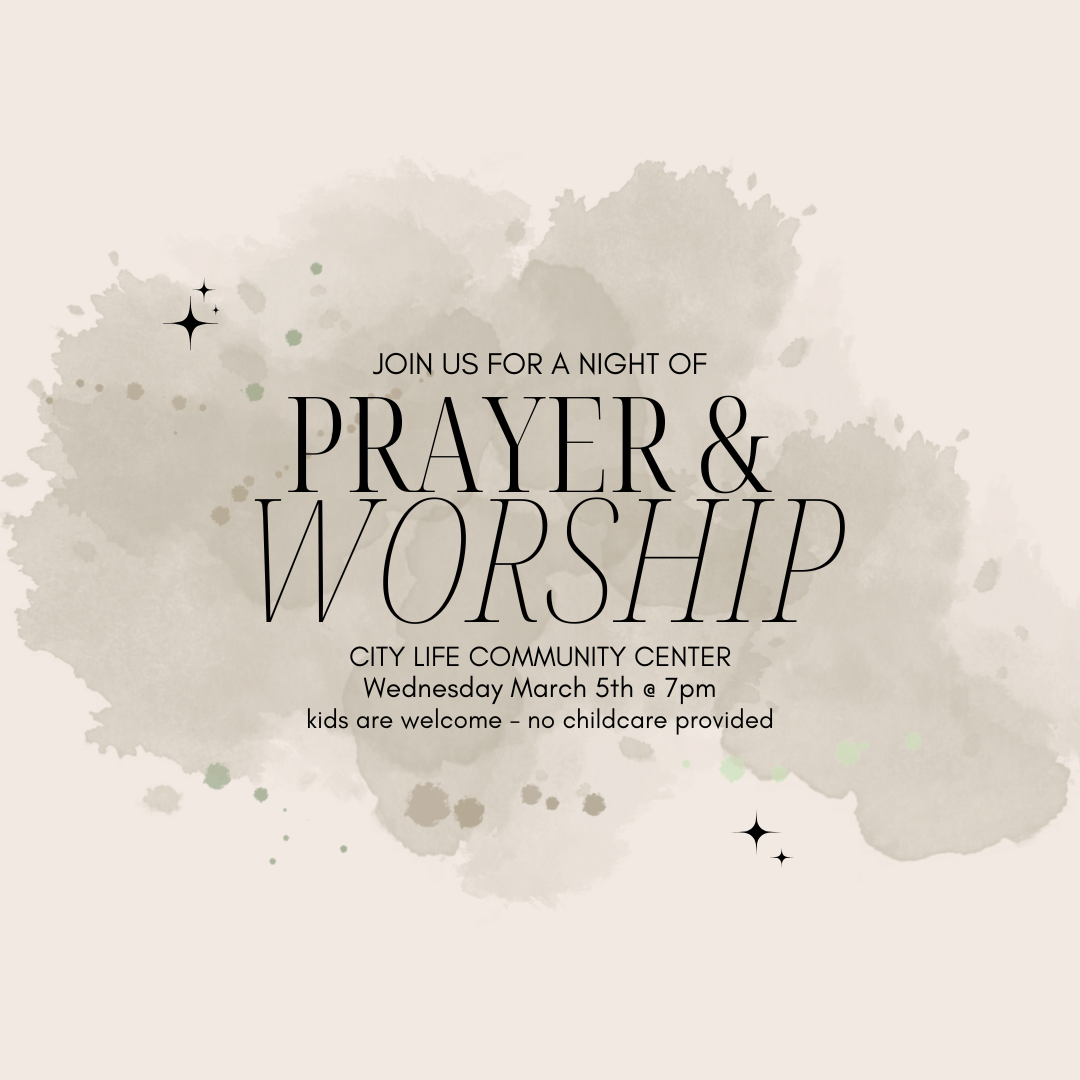 Prayer and Worship Night