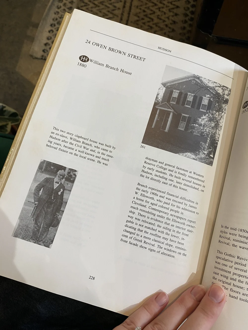 About the William Branch House