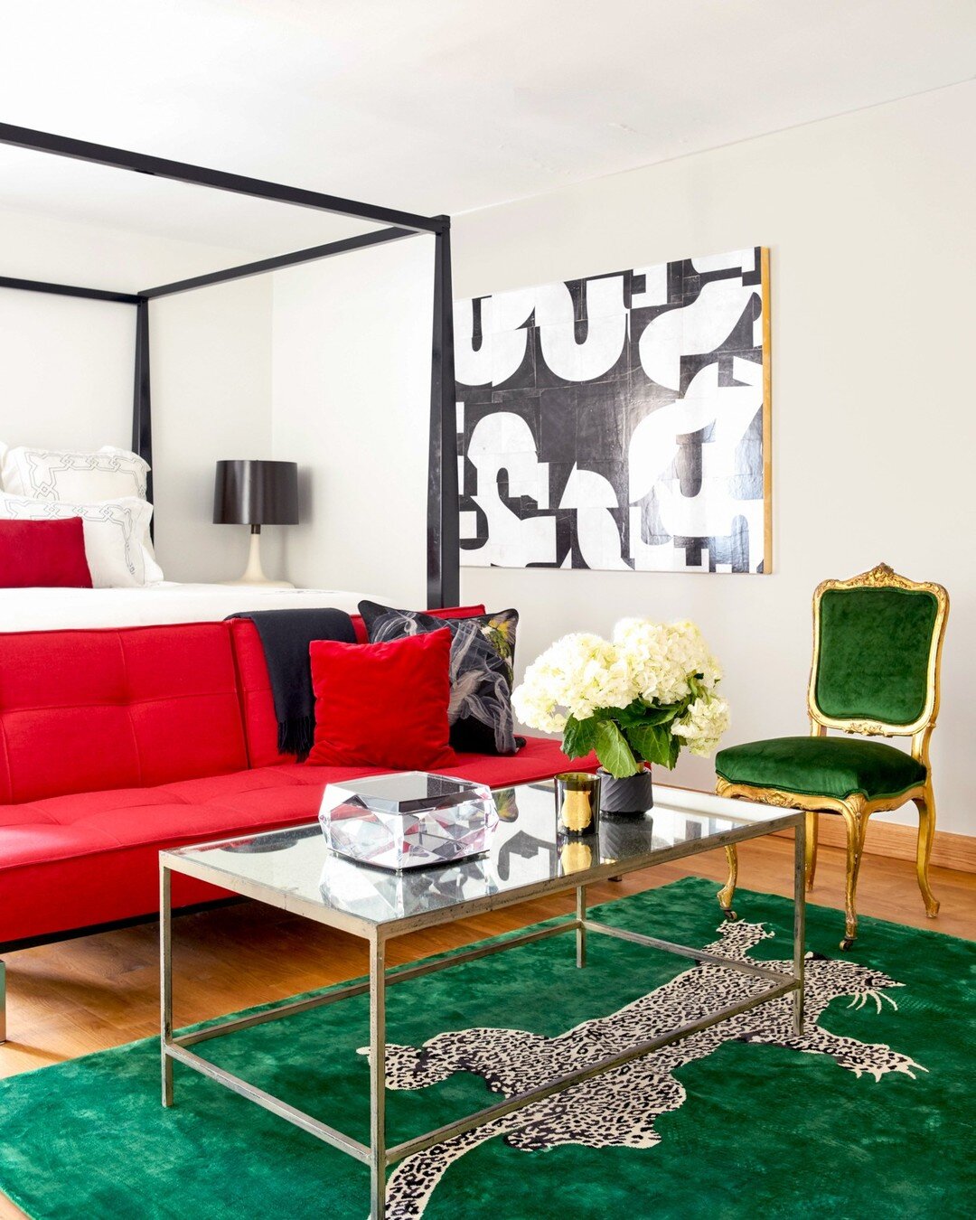 Let's Vote Christmas Red &amp; Green

Which red and green decor is your pick for best dressed room:

A. Contemporary bedroom @betterhomesandgardens 
B. Eclectic living room @hgtv 
C. Mid-century mod velvet living room digsdigs.com

#affordableinterio