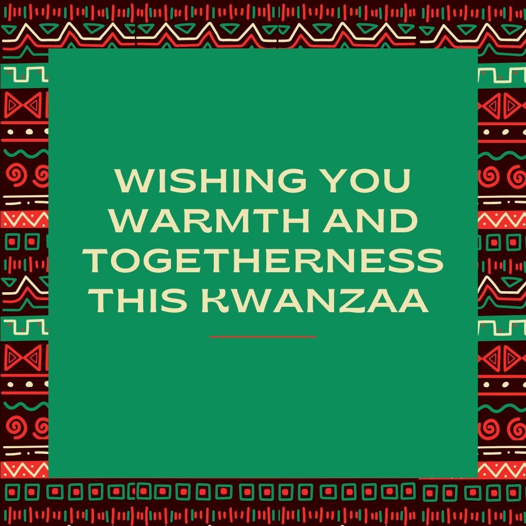 #HappyKwanzaa