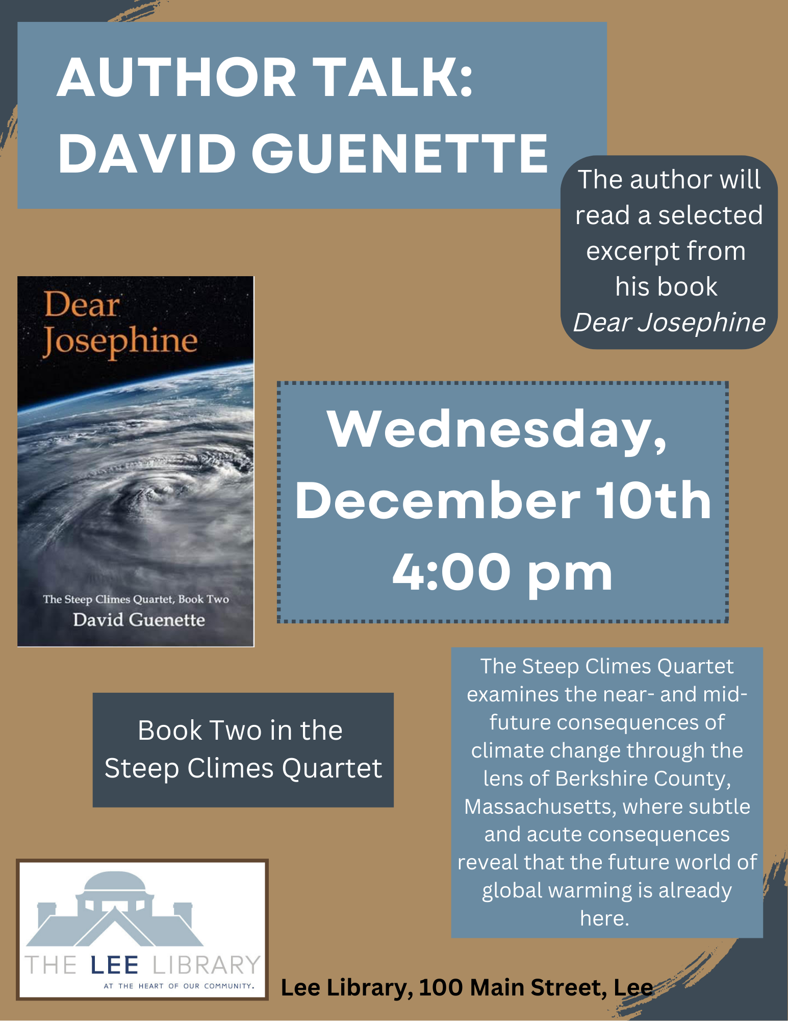 David Guenette author talk.png