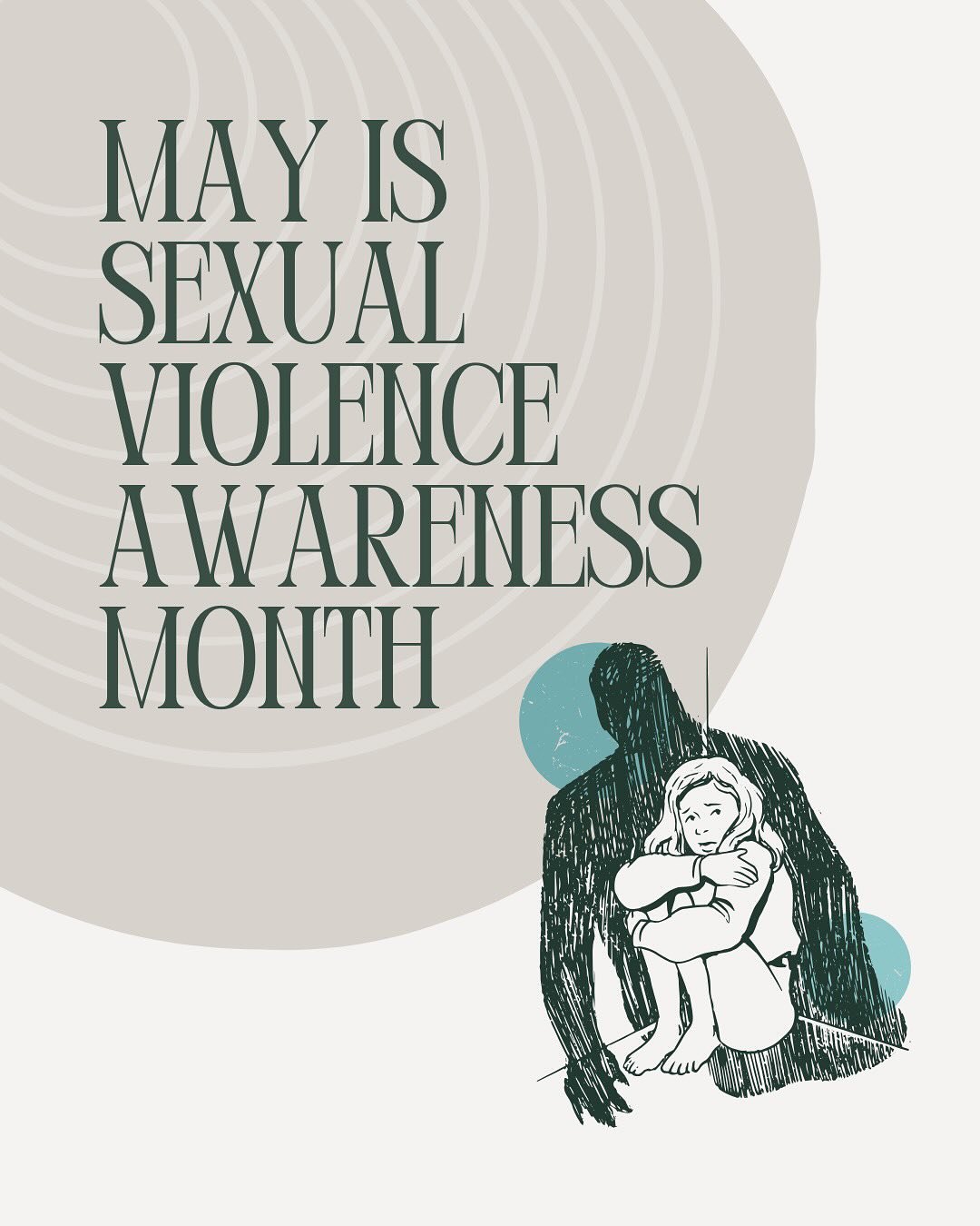 May is Sexual Violence Awareness Month in Canada. 

This month, we recognize the prevalence of sexual violence and work towards prevention. It starts with conversation and breaking the stigma, followed by a change in culture. 

Check out Edmonton&rsq