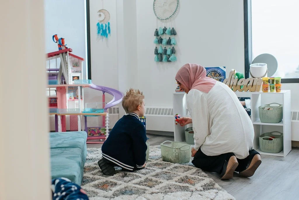 Summit Counselling Services play therapy room Edmonton