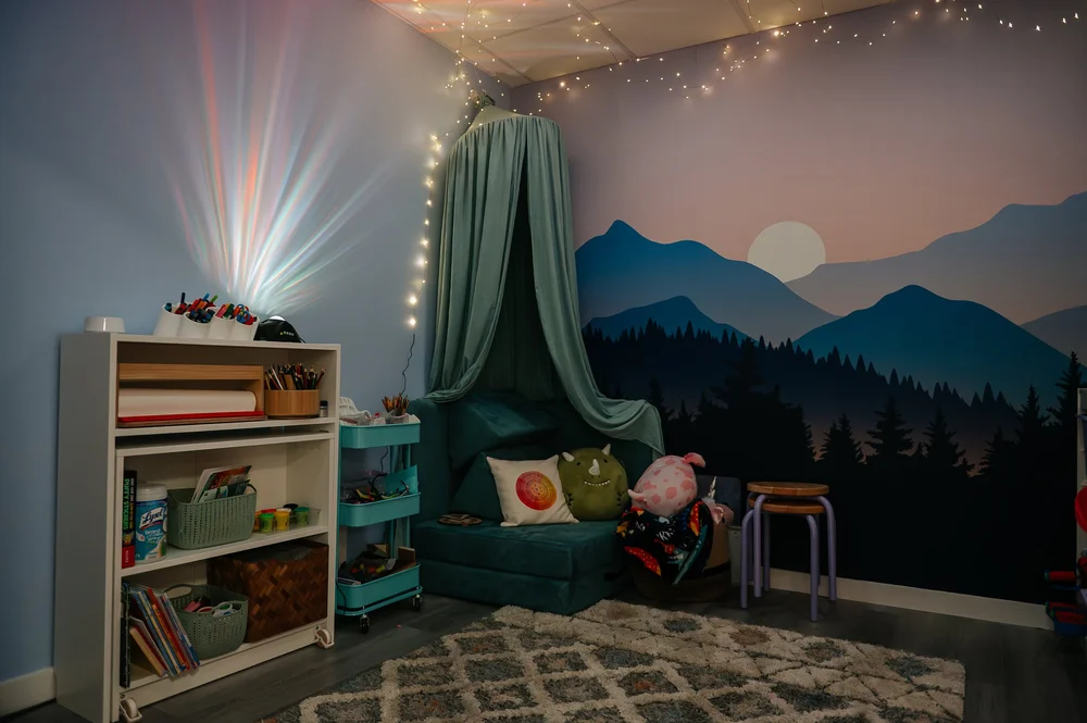Play therapy room at Summit Counselling Services