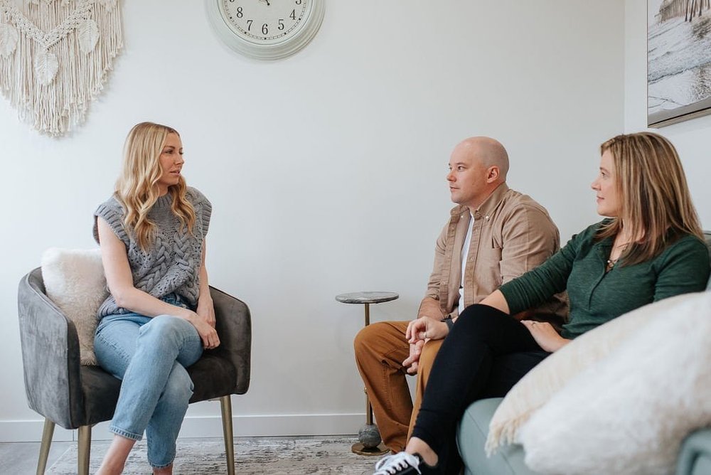 Couples therapy session at Summit Counselling Services