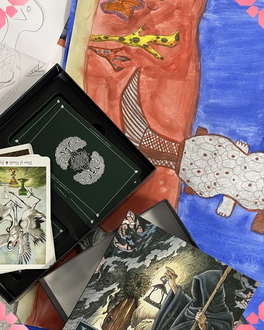 Another one of our projects taking shape nicely is our Arts Council at @maletlambert with Lauren! They are creating an entirely paper based installation which explores characters they've created! 

This work will be available for the public to view -