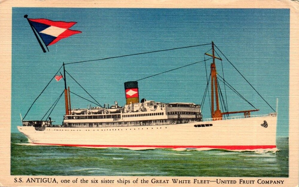 1939 - George Koltanowski plays chess throughout North, Central and South America, including stops in New York, the Midwest, California and much of Canada. He travels by United Fruit banana boat from Florida to Cuba and the Caribbean.