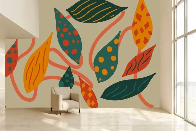 Emma Sarran interior mural design
