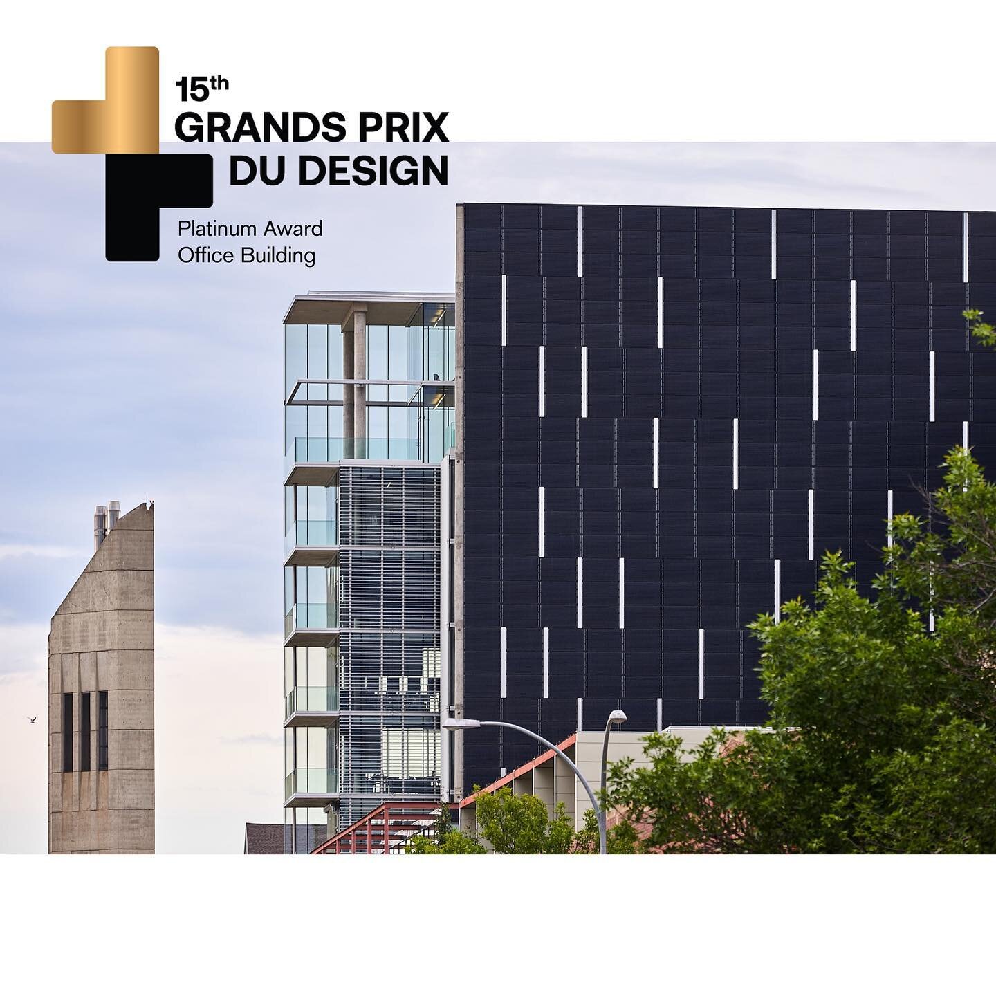 Wrapping up 2021 with a few more awards to share for The Edge building!

&bull;Grands Prix du Design - International Award in Architecture
&bull;Grands Prix du Design - Platinum Award (Office Building)
&bull;Architecture MasterPrize - Winner (Commerc
