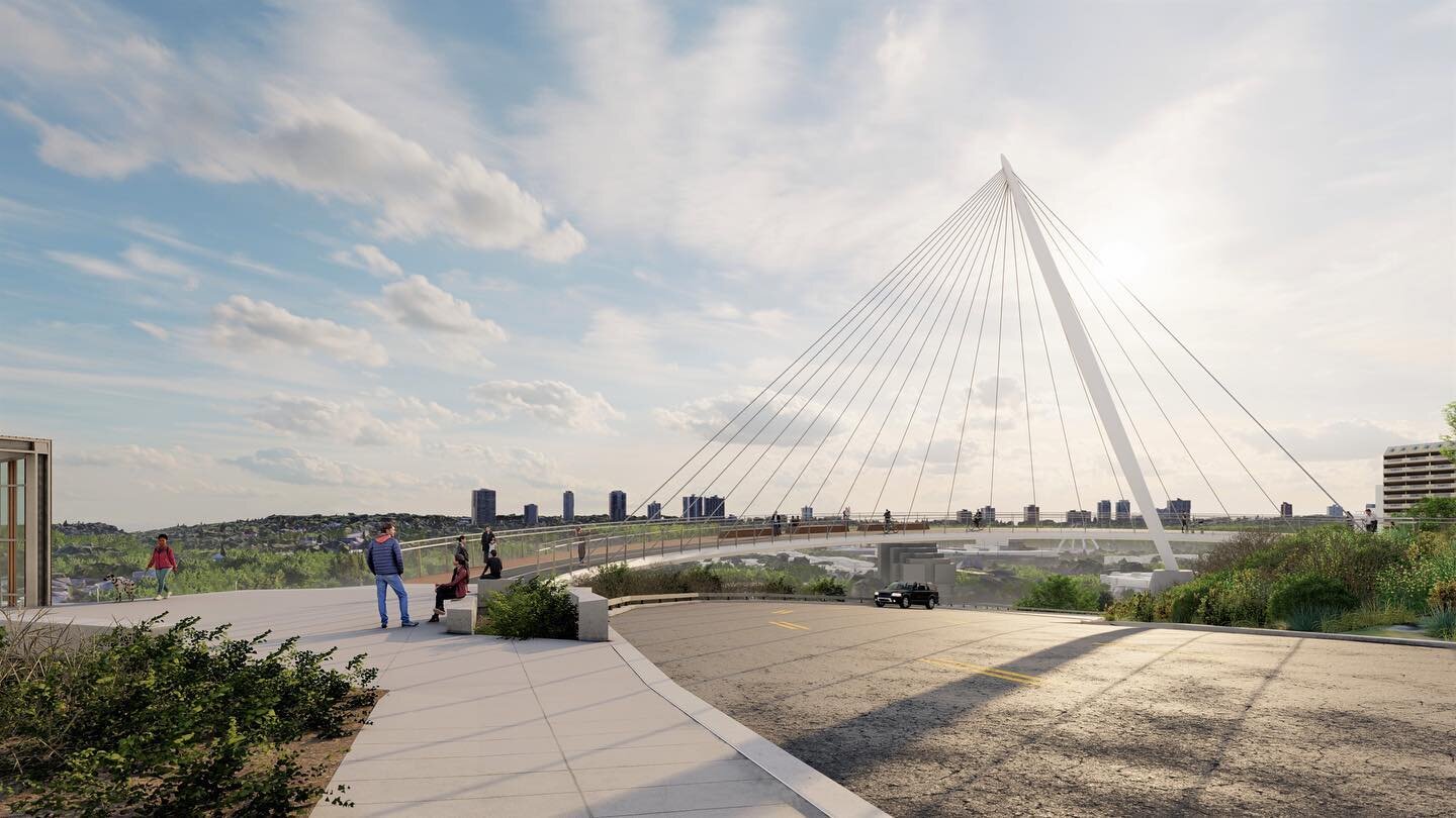 Dub Architects is excited to announce that 100 Street Pedestrian Bridge in Edmonton is currently in the Concept Design stage. Three proposed bridge concepts have been developed to provide a critical connection for pedestrians and cyclists over McDoug