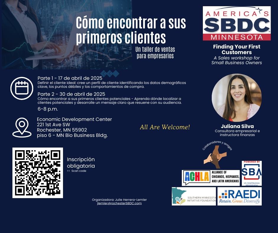 SBDC Offers Workshops (y se habla espanol)