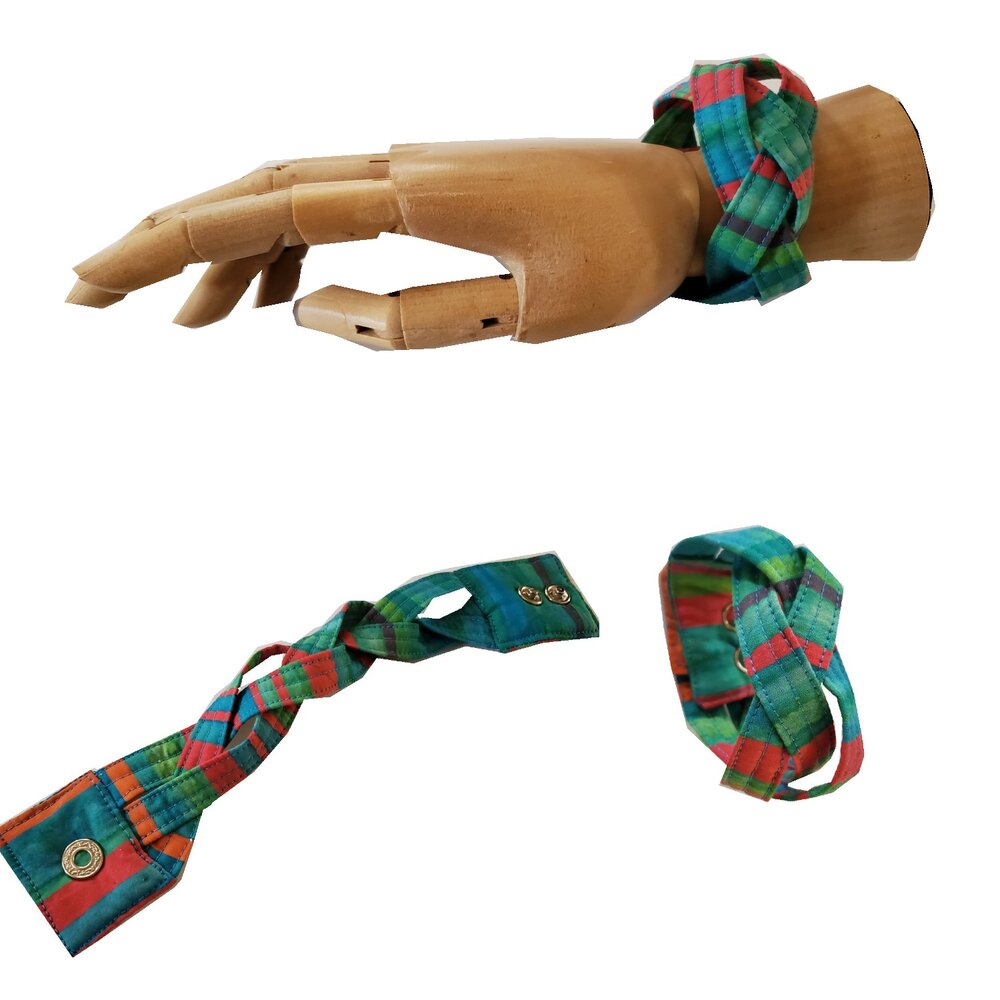 ブレスレット LABEL K BRAIDED FABRIC BRACELET (BR-TISSE_PINKDREAMLIFE) Friendship Bracelets, Adjustable, String Bracelets, FREE
