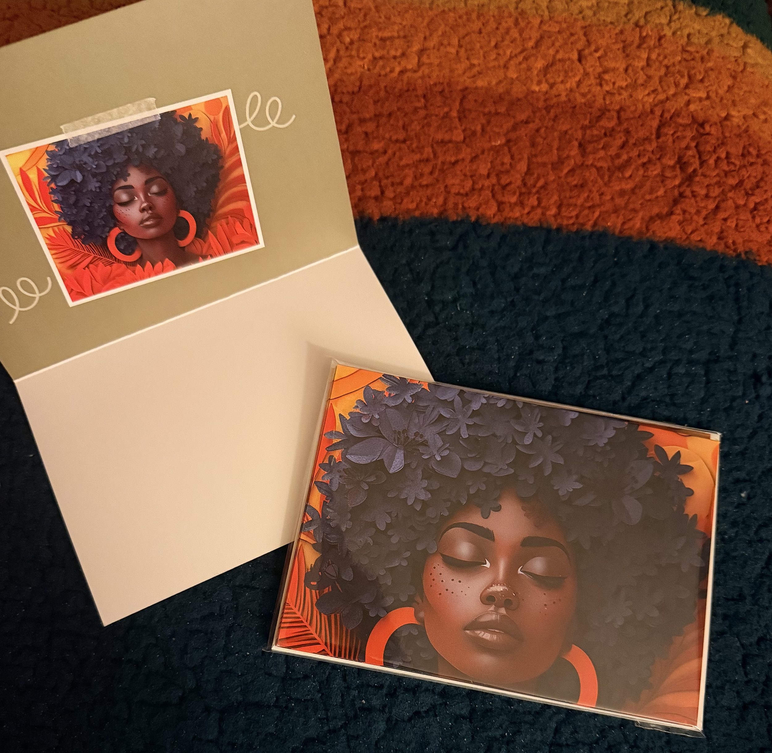 Halo Gurlah Note Cards (5 pack)