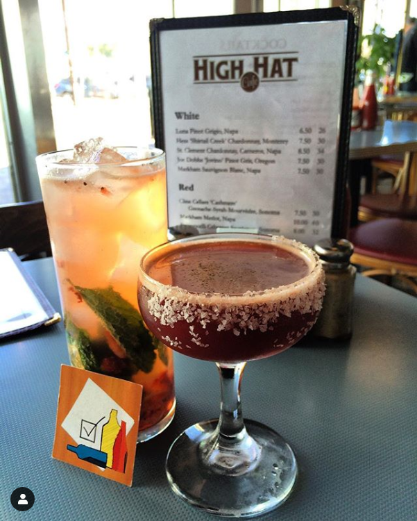 Cocktails — High Hat Cafe