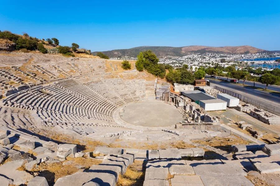 Bodrum Cruise Port Guide One Day in Bodrum Turkey - Bodrum Ancient Theatre