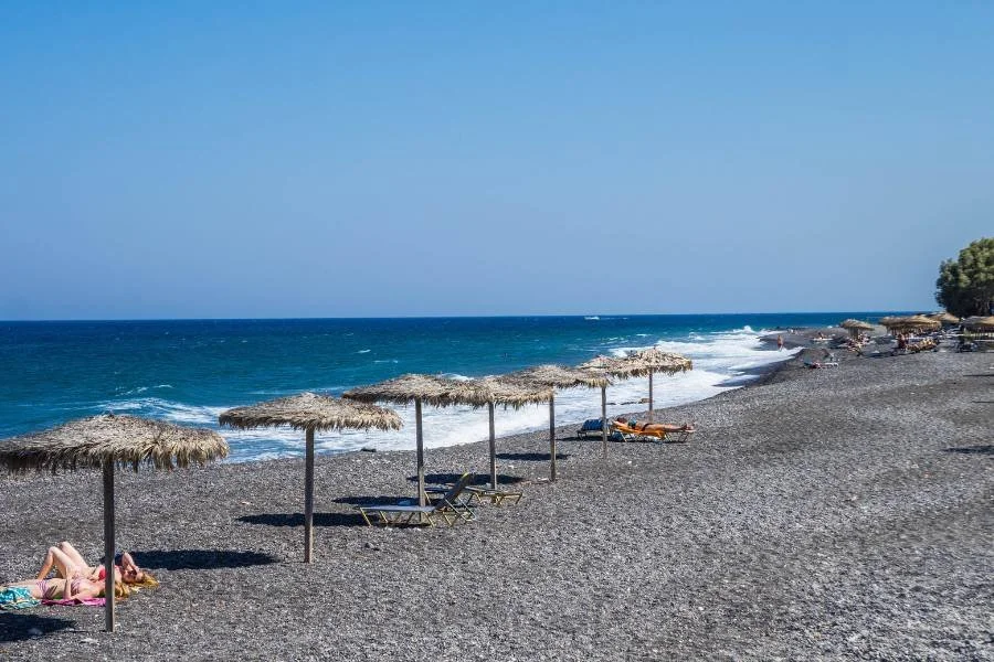 Santorini Cruise Port Guide: Things To Do In Santorini - Kamari Beach