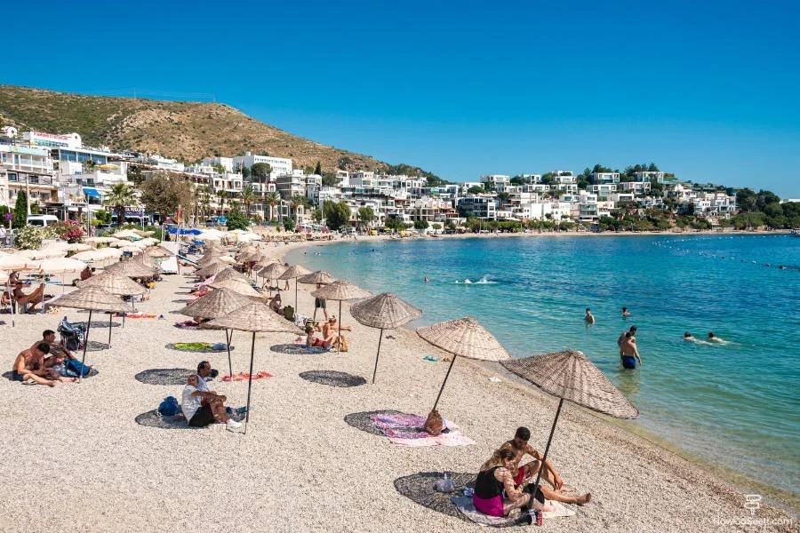 Bodrum Cruise Port Guide One Day in Bodrum Turkey - Ortakent Beach