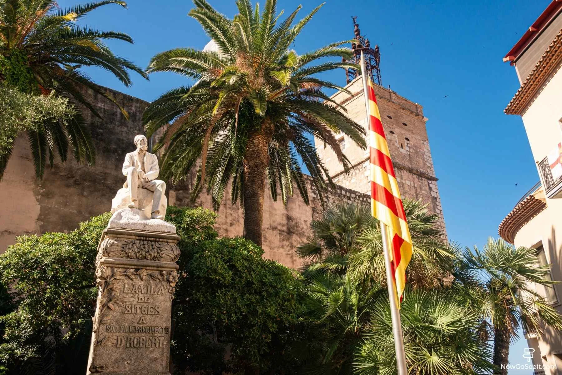 Things To Do in Sitges Spain Beaches Clubs Food and More - Dr Robert Statue