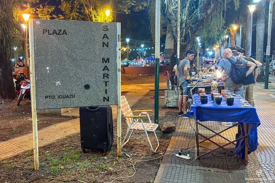 Things To Do in Puerto Iguazu Falls, Argentina - Plaza San Martín and the Night Market-Style Fair