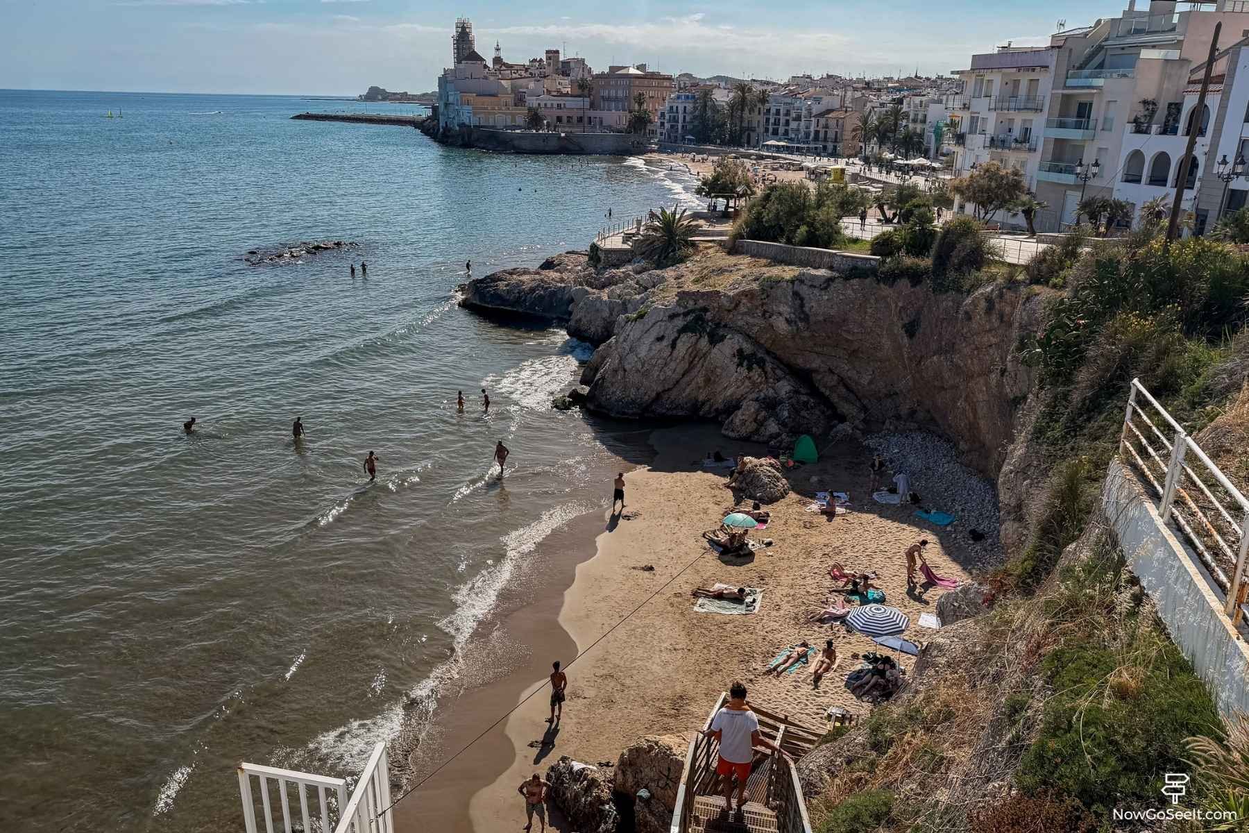 Things To Do in Sitges Spain Beaches Clubs Food and More - Platja dels Balmins