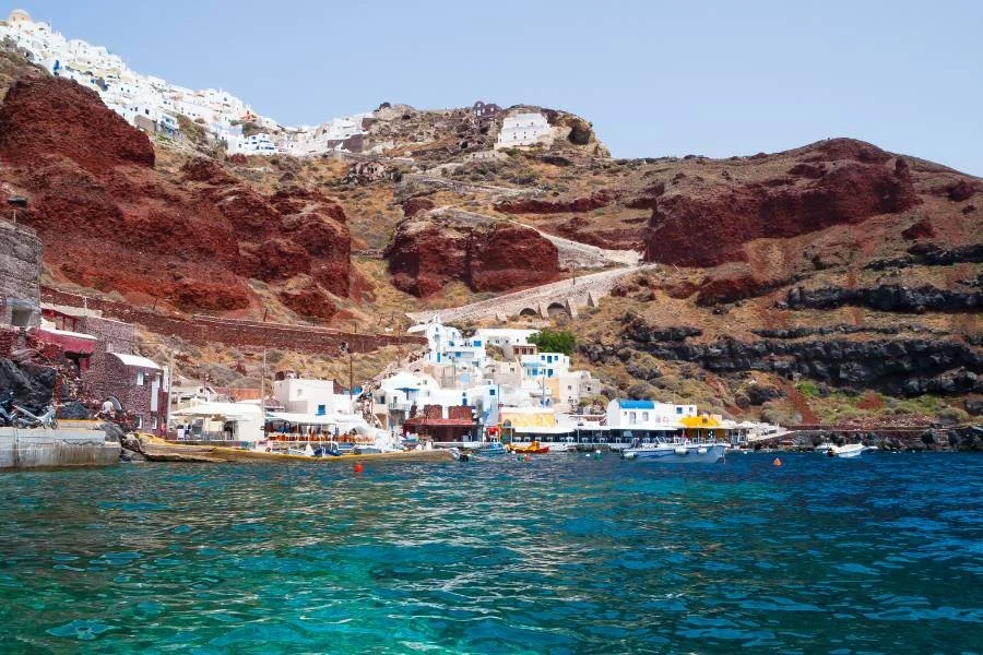 Santorini Cruise Port Guide: Things To Do In Santorini - Ammoudi Bay