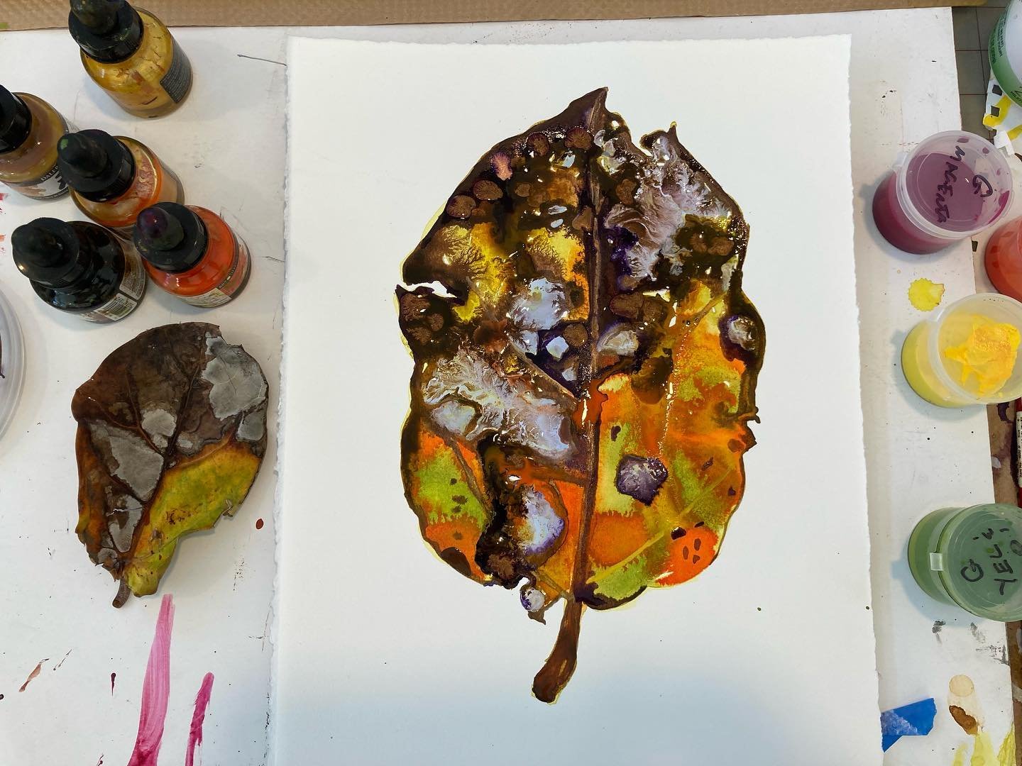 Some seriously weird leaves here in LA!