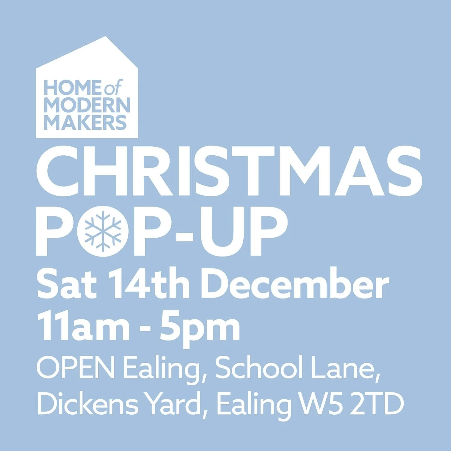Home of Modern Makers - Christmas Pop Up