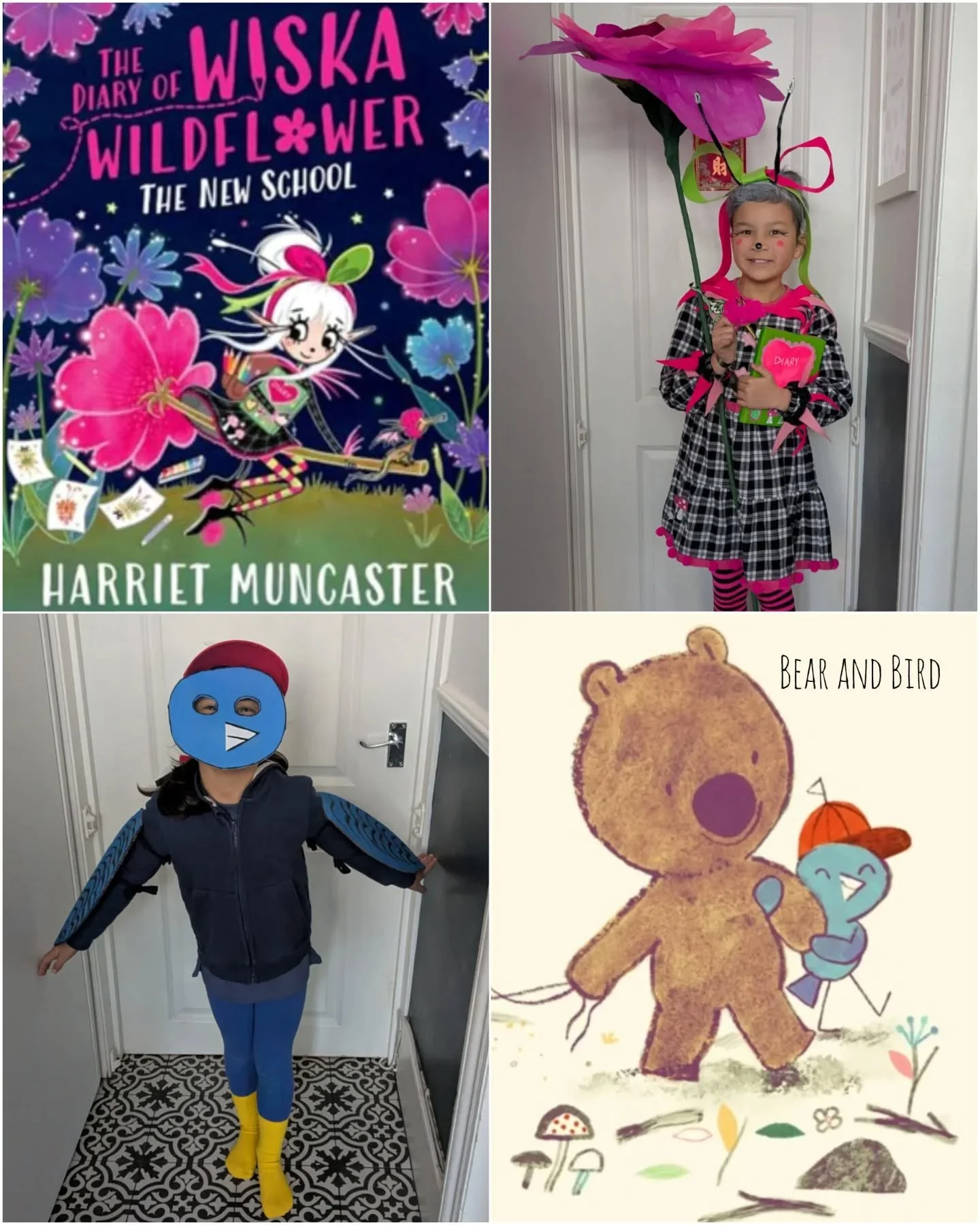 I had so much fun making World Book Day costumes with my girls. Liv is Wiska Wildflower by @harrietmuncaster and Serena is Bird from Bear and Bird by @jarvispicturebooks.
#WorldBookDay2026
