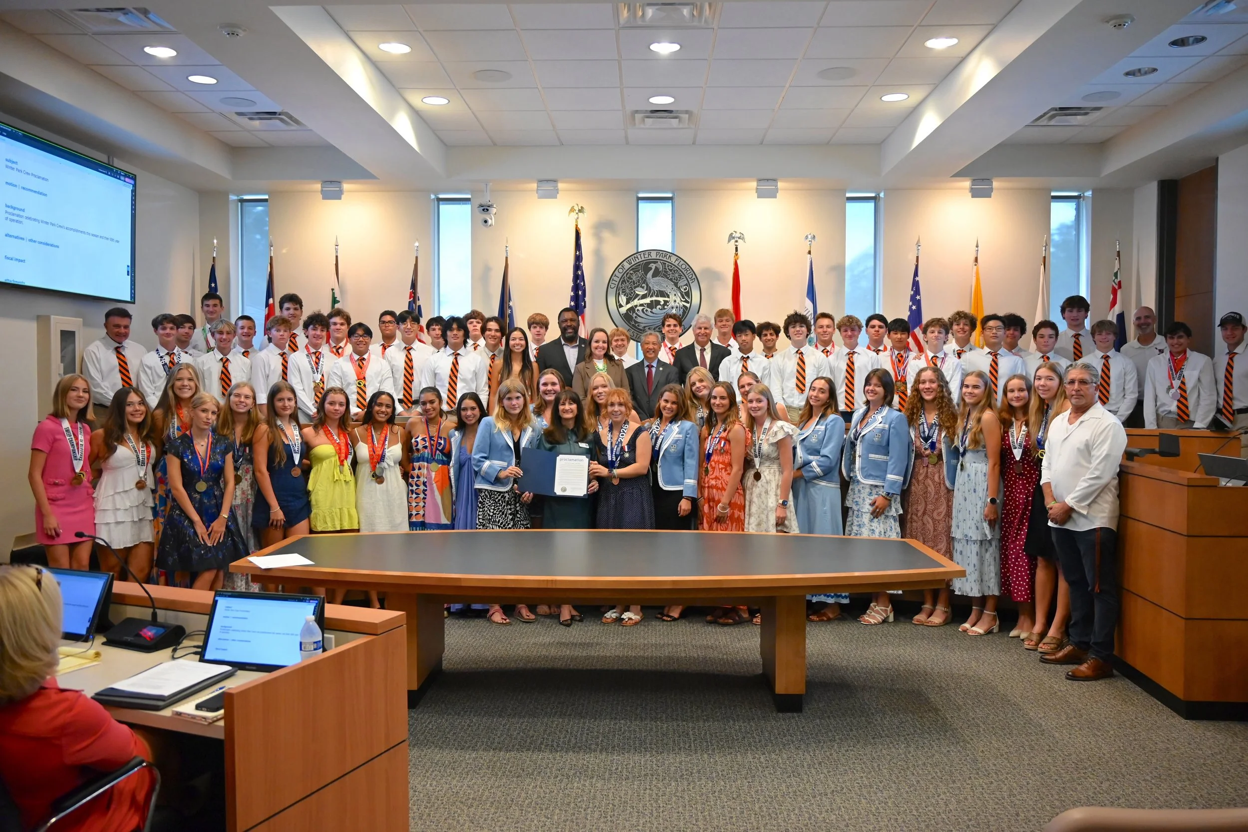 City of Winter Park Proclaims August 2026 Winter Park Crew Month