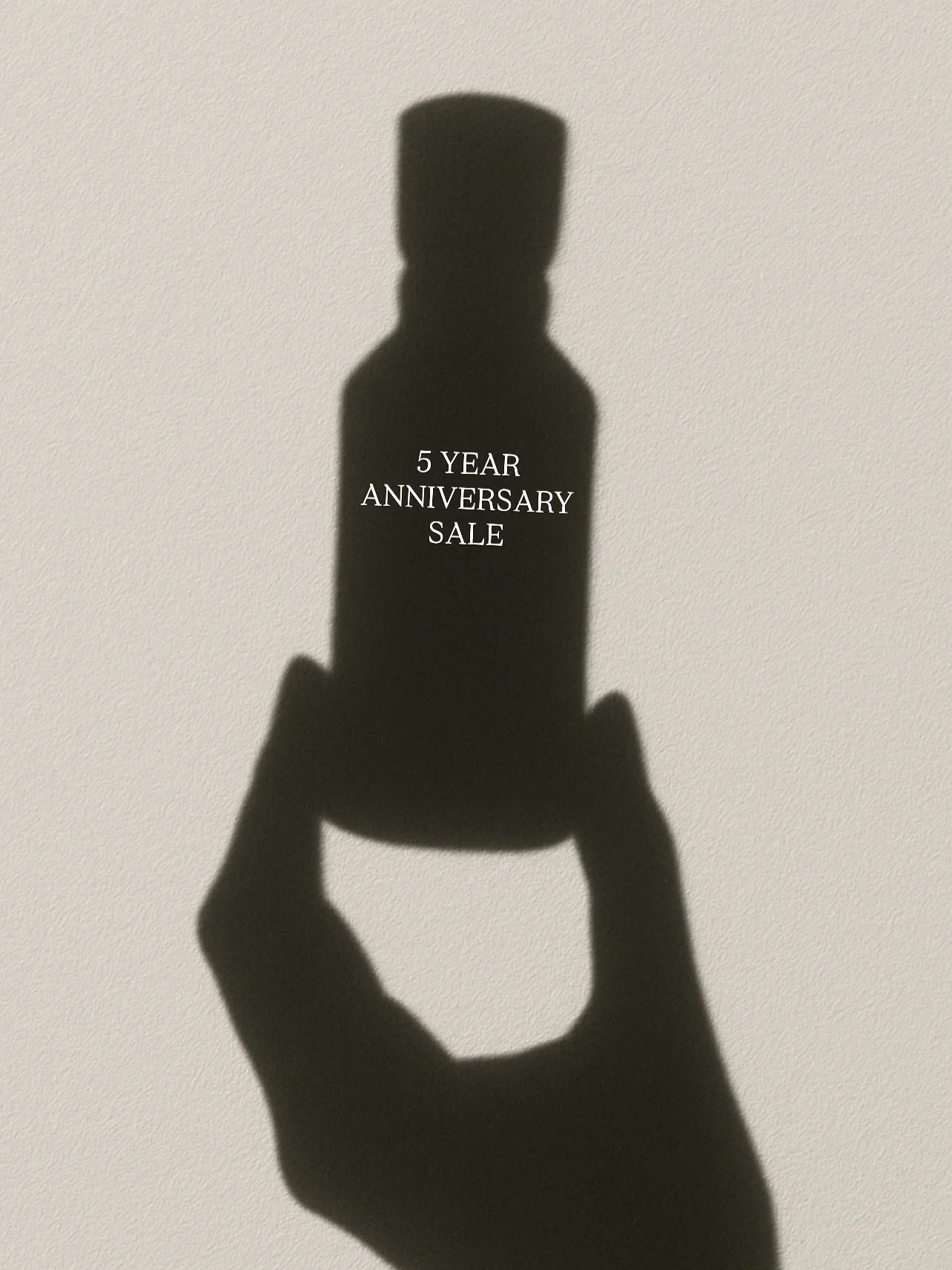 5 YEAR ANNIVERSARY SALE

We are celebrating the rest of the week with a sale on all of our products (minus liters). Perfect opportunity to stock up or dare I say, prepare for the holidays? 

+ sale ends saturday 9.20