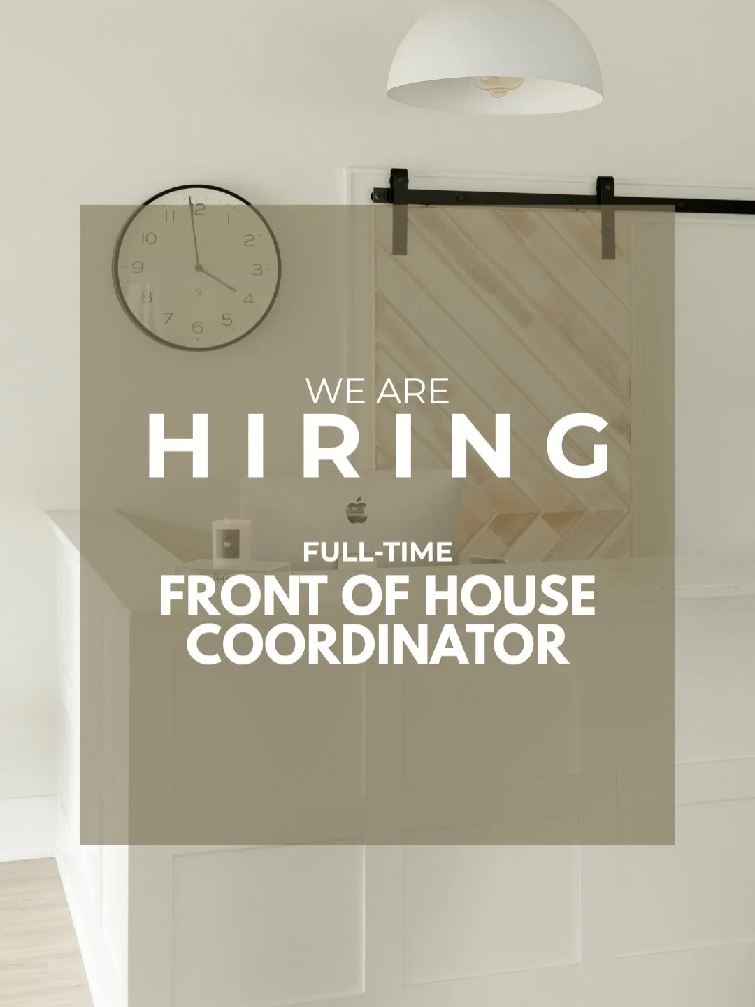 We are still taking applications for a full time front of house position! If you or someone you know might be interested - the application form is at the link in our bio 🤍