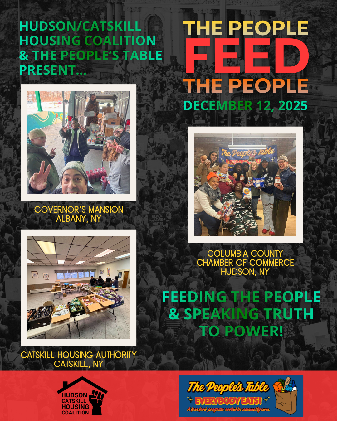 Food for Our Community: Regional Mutual Aid Distribution in Albany, Hudson, and Catskill