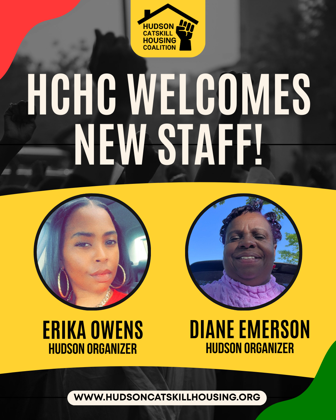 HCHC Announces Two New Team Members to Strengthen Community Impact
