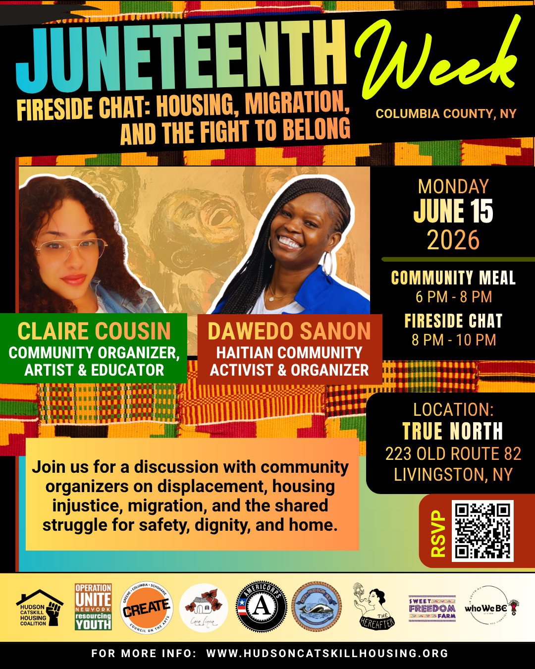 HCHC and Who We Be! Announce Fireside Chat Speakers for Juneteenth Week