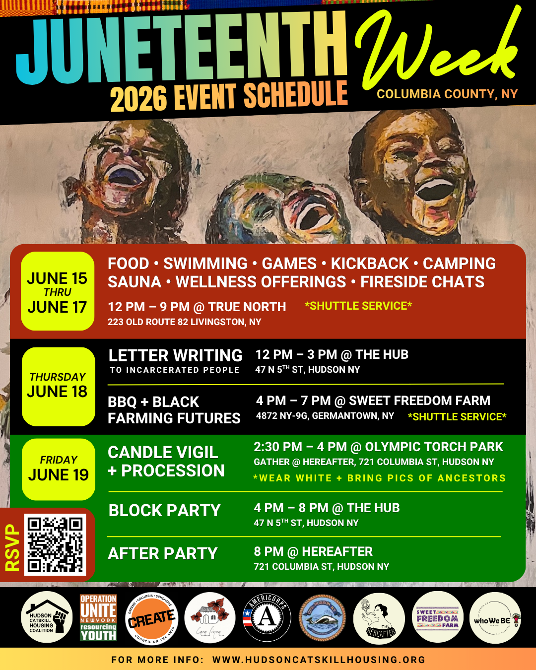 Juneteenth Week in Hudson (June 14-19, 2026)