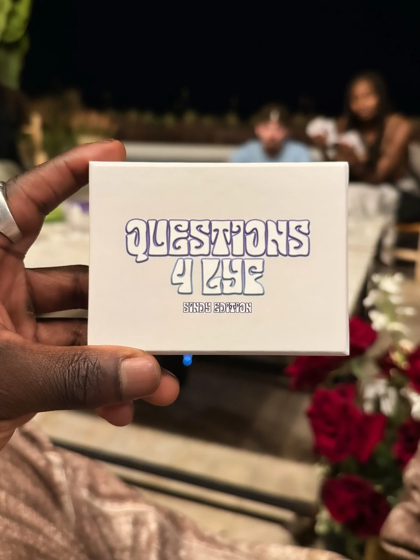 Q4L: Sindy Edition &bull; A 1 of 1 Birthday edition for @sndyvibes. 50 questions designed to support expansion without losing softness. To honour growth while protecting wellbeing. To invite presence, play, and honest connection. Each question opens 