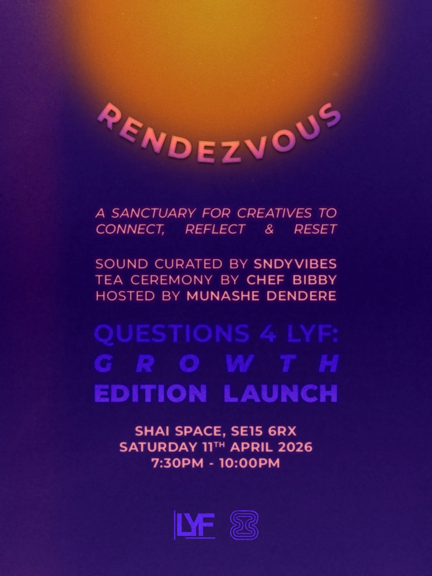 Meet me at the Rendezvous. RSVP via the link in bio🕊️

Rendezvous is an intentionally curated sanctuary for creatives to connect, reflect, and reset. Each gathering is shaped by ritual, presence, and emotional depth.

Held at @shai.space 

Sound cur