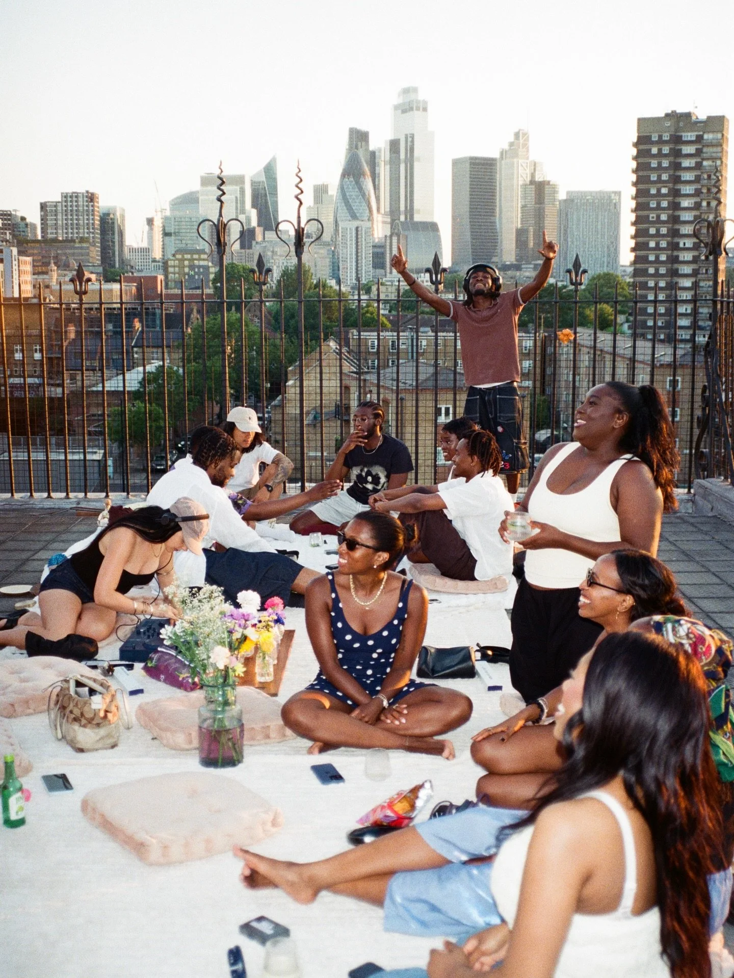 Saturdays Rendezvous reminded us that it doesn&rsquo;t take much to create something meaningful.

A rooftop.
A London summer evening.
Thoughtfully curated sound.
Food made with care.
People willing to arrive with open hands and open hearts.

Thank yo
