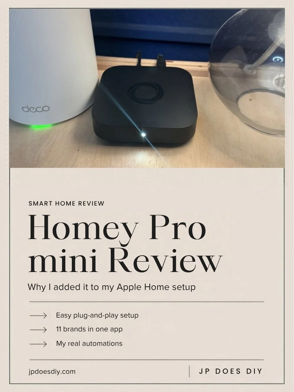 Homey Pro mini Review: Why I Added It to My Apple Home Setup