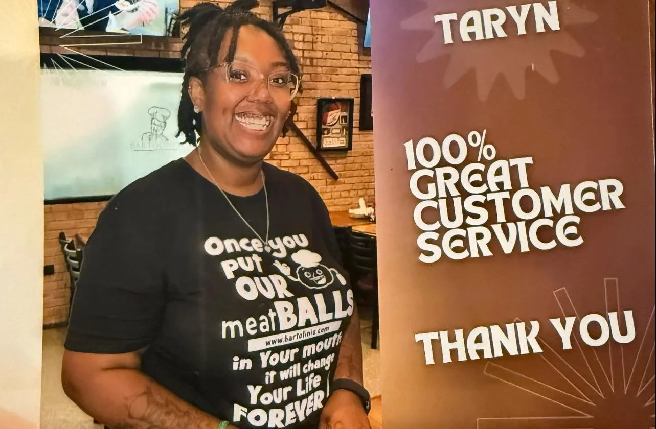 ✨𝗦𝗼𝗺𝗲𝗼𝗻𝗲 𝗬𝗼𝘂 𝗦𝗵𝗼𝘂𝗹𝗱 𝗞𝗻𝗼𝘄-
𝗠𝗲𝗲𝘁 𝗧𝗮𝗿𝘆𝗻

We are super happy to have Taryn on our Bartolini&rsquo;s team! 
She brings great energy, organization, and good vibes every day&mdash;and we couldn&rsquo;t be more grateful. 💙

✨ Ta