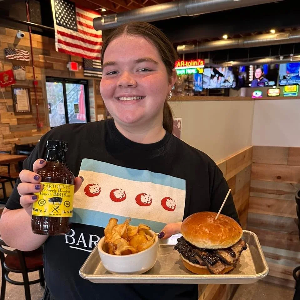 🔥 The smoker&rsquo;s fired up again, and flavor&rsquo;s in the air!
This week&rsquo;s special: our tender 
Smoked Beef Brisket Sandwich
 &mdash; piled high and finished with your choice of Bartolini&rsquo;s Pineapple Bourbon Chipotle 
 or
 Raspberry