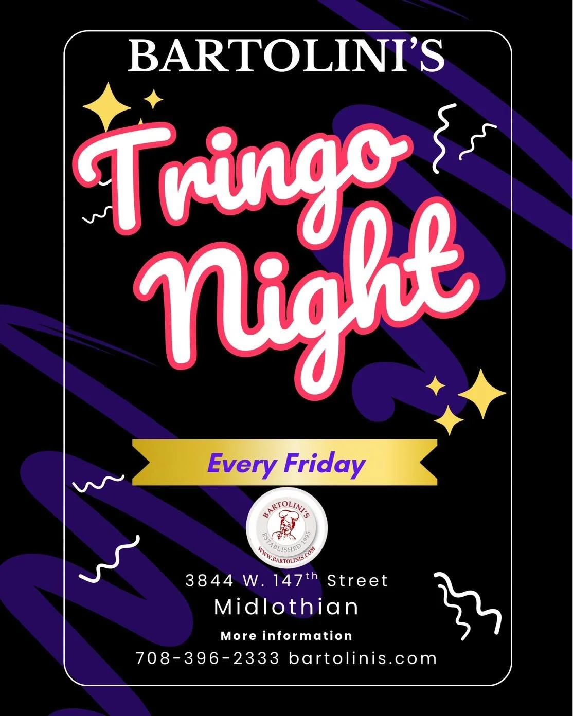 Looking for a fun way to bring your team, family, or friends together? 

TRINGO is the perfect choice! It&rsquo;s our exciting mash-up of bingo and trivia&mdash;easy to play, wildly entertaining, and guaranteed to spark laughter and friendly competit