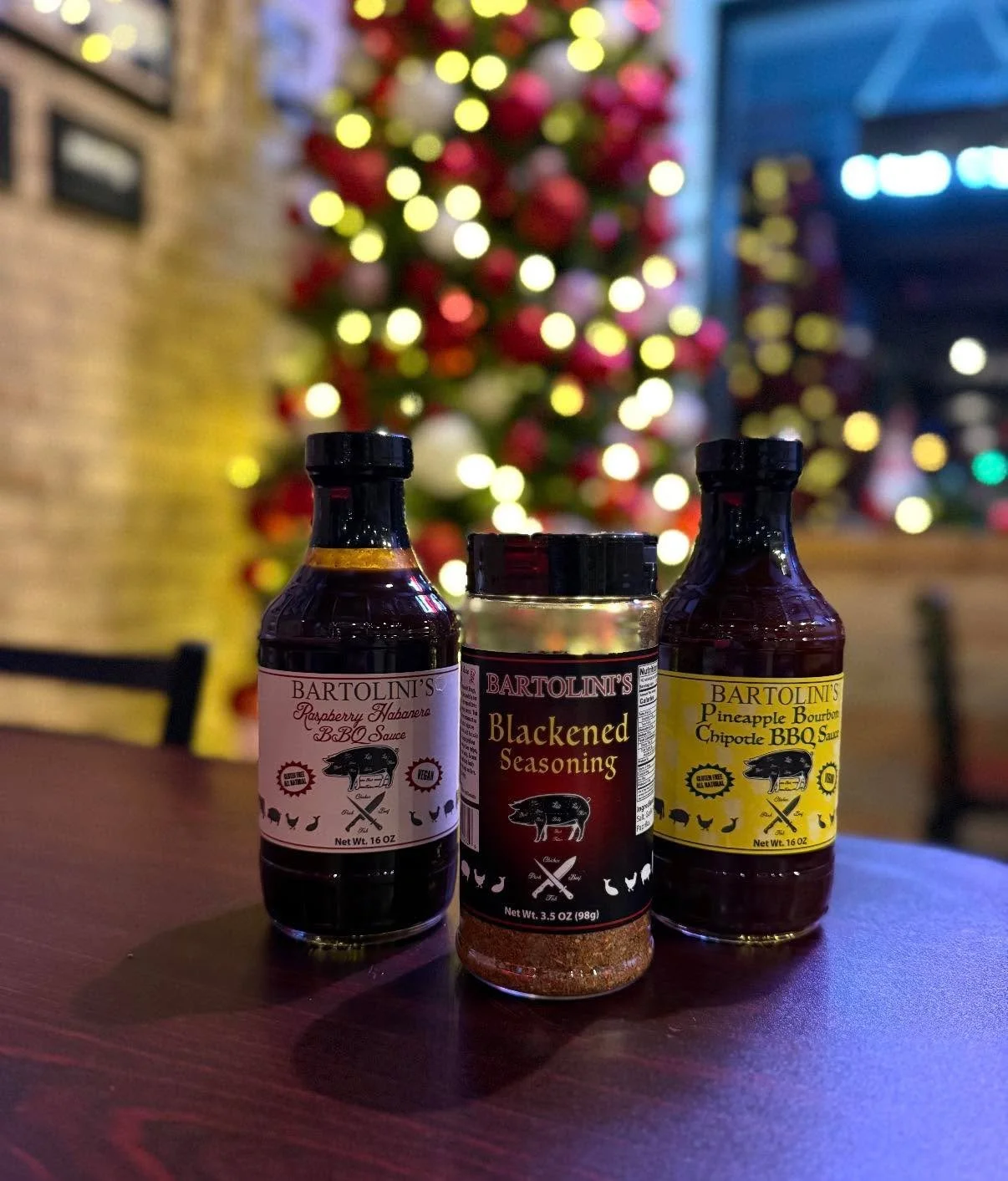 🎄 Looking for stocking stuffers or a little something extra this Christmas?

Look no further than Bartolini&rsquo;s.

Our shelves are stocked with:
🔥 Legendary BBQ sauces
🌶️ Blackened seasonings
🎁 Bartolini&rsquo;s Gift Cards

Take the stress out