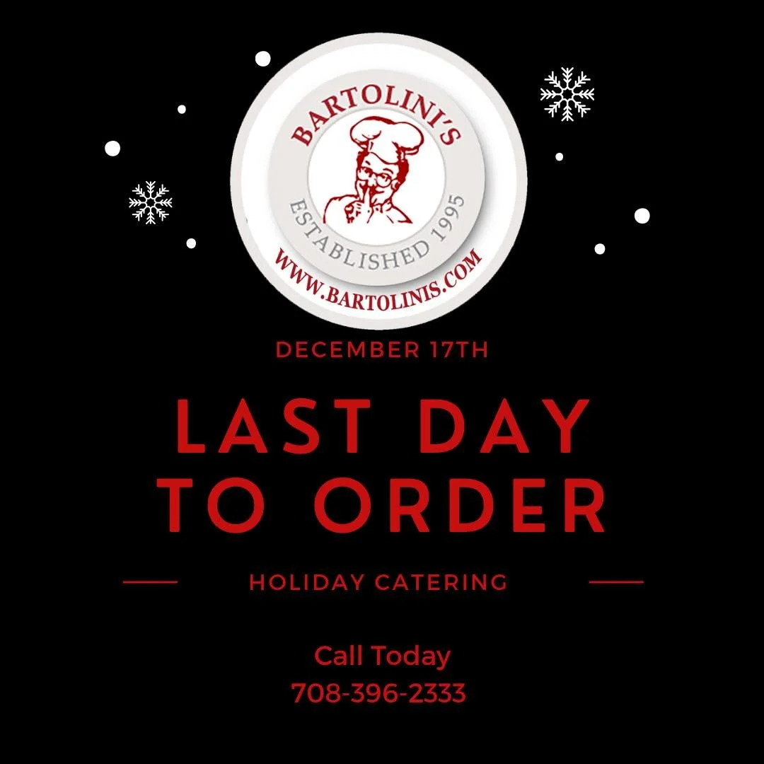 ⏰ FINAL REMINDER 
 &mdash; FEW HOURS LEFT! 

This is it! 
We only have a few more hours before the final cutoff to place your holiday catering order for COLD pickup on Tuesday, December 23.

If holiday meals are still on your to-do list, now is the t