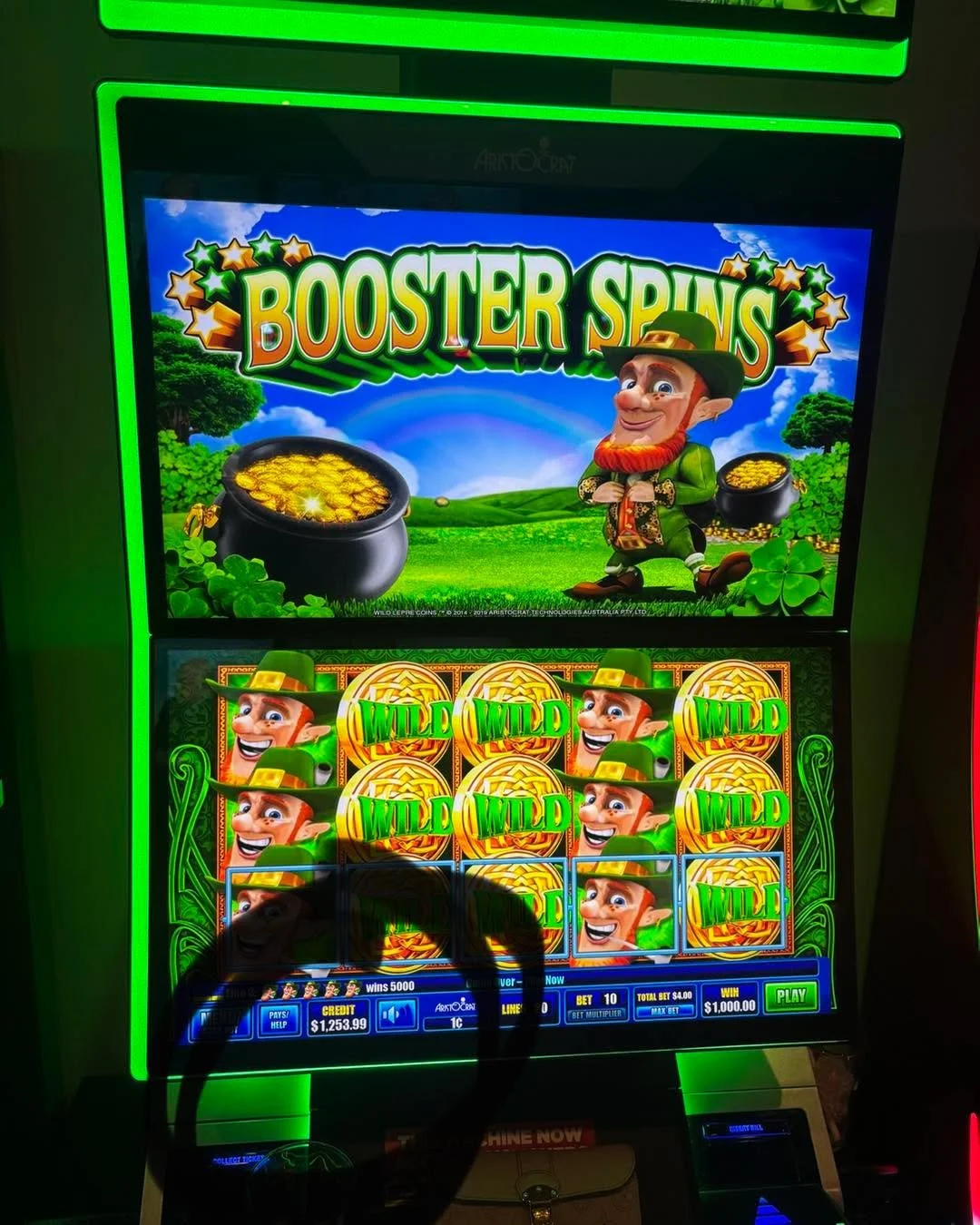 🔥 Our gaming machines 
  are HOT tonight! 
Just look at these numbers&hellip; 💰💰

Can you say CHA-CHING?!

Stop into Bartolini&rsquo;s and try your luck 🎰
The games are tucked in the back of the restaurant
21 &amp; older section only

Great food.