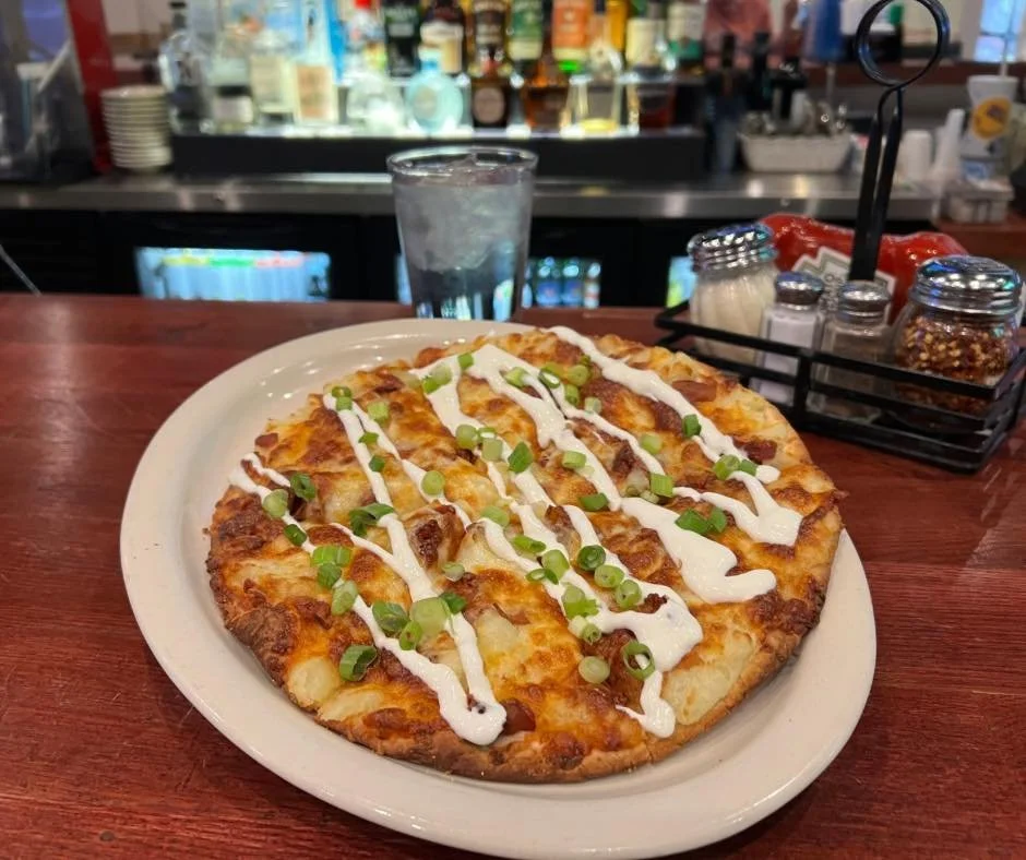 If comfort food had a love 💕 language, this would be it.
Our Loaded Baked Potato Pizza is warm, cheesy, loaded, and made just for you.
I&rsquo;m special till Sunday!!
