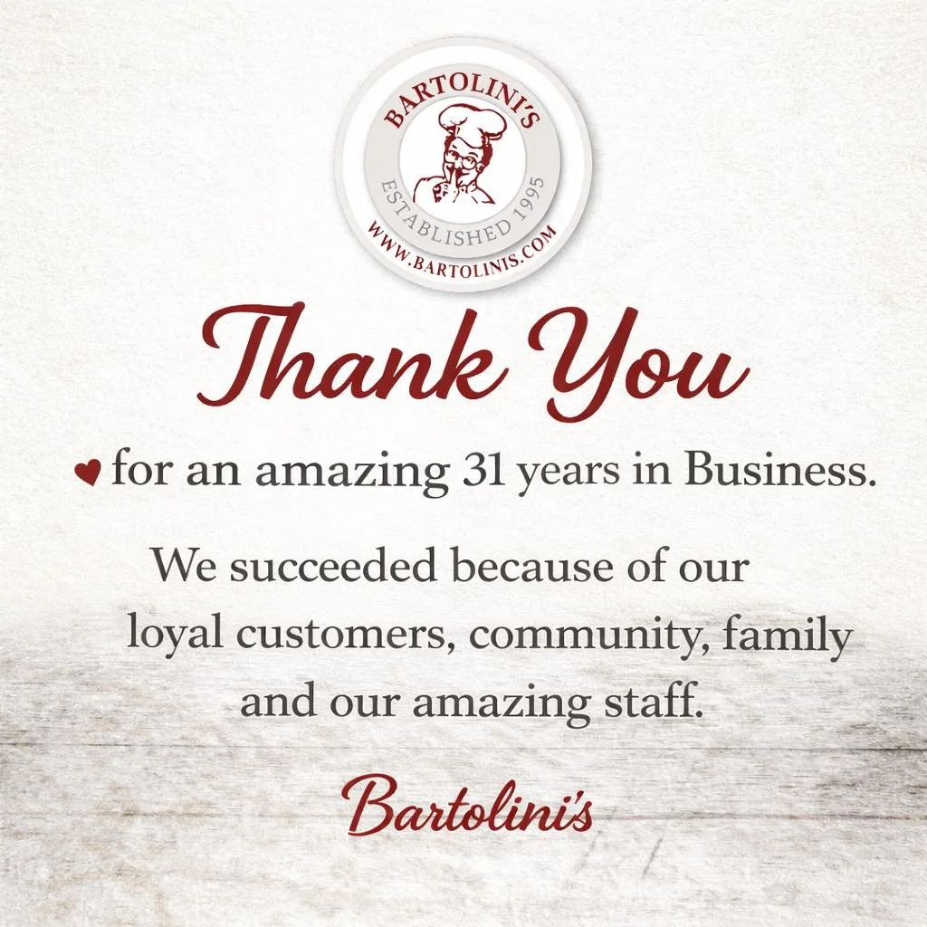31 years&hellip; 
and it&rsquo;s all because of YOU ❤️

From the very first day to today, every order, every visit, every celebration shared at our tables has meant everything to us.

We wouldn&rsquo;t be here without our incredible community, our lo